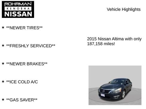 Used 2015 Nissan Altima 2.5 SL FWD image 7