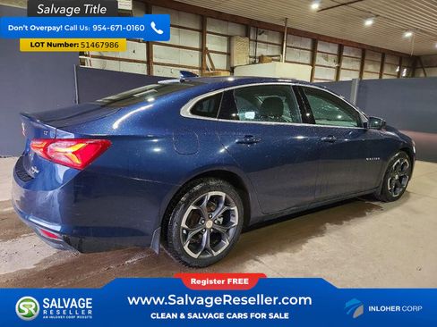 Used 2022 Chevrolet Malibu LT w/ LPO, Floor Liner Package FWD image 4