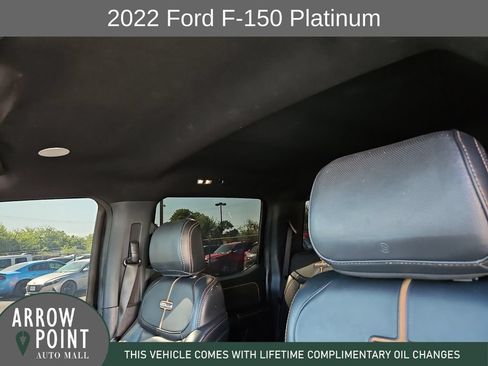 Used 2022 Ford F150 Platinum w/ Equipment Group 701A High AWD/4WD image 22