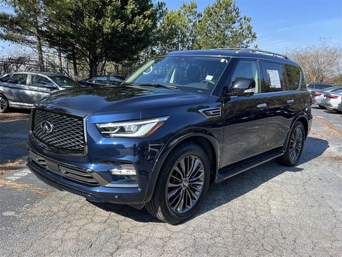 Used 2021 INFINITI QX80 Premium Select w/ Cargo Package image 3