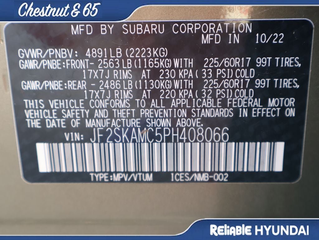 Used 2023 Subaru Forester Wilderness AWD/4WD image 44