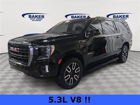 Used 2021 GMC Yukon XL AT4 w/ Technology Package image 3