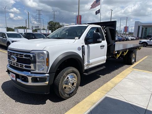 New 2025 Ford F550 XL 4WD Premier 16' Flatbed image 3