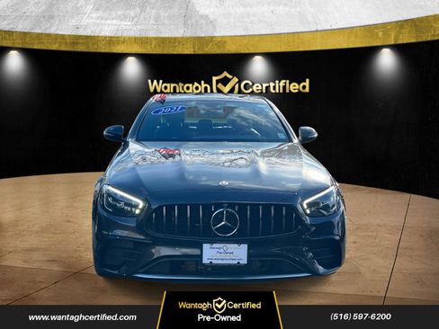 Used 2021 Mercedes-Benz E 53 AMG 4MATIC Sedan w/ Driver Assistance Package image 2