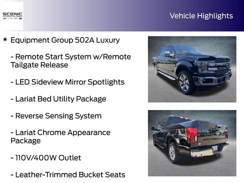 Used 2020 Ford F150 Lariat w/ Equipment Group 502A Luxury AWD/4WD image 5