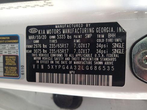 Used 2020 Kia Sorento LX w/ LX I4 Convenience Package image 33