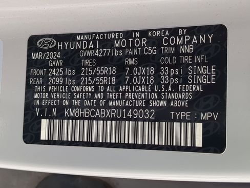 Certified 2024 Hyundai Kona SEL image 36