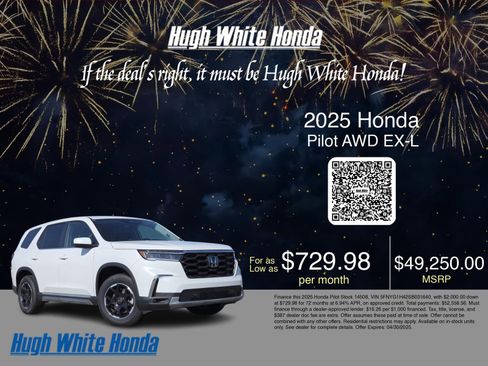 Used 2025 Honda Pilot EX-L image 3