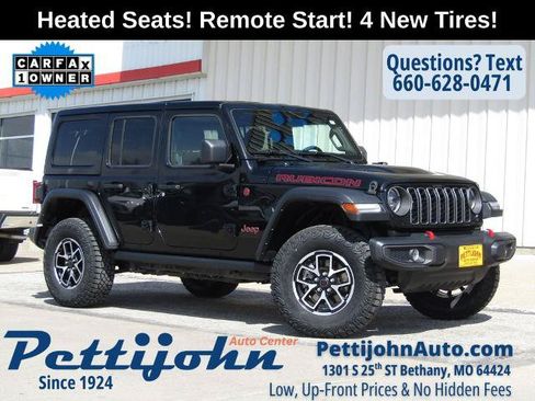 Used 2025 Jeep Wrangler Unlimited Rubicon w/ Convenience Group AWD/4WD image 1