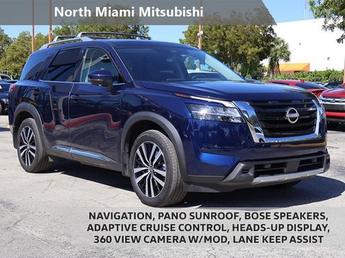 Used 2024 Nissan Pathfinder Platinum w/ Cargo Package image 1