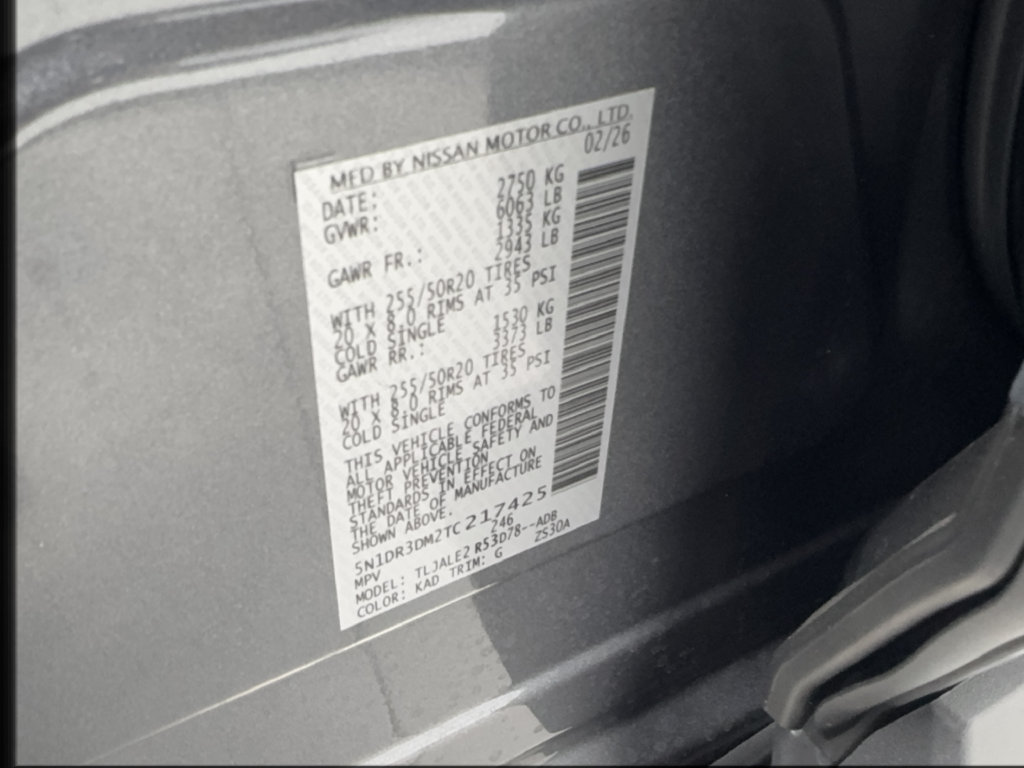 Used 2026 Nissan Pathfinder Platinum w/ Cargo Package FWD image 57