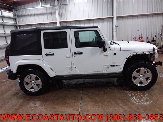 Used 2012 Jeep Wrangler Unlimited Sahara w/ Dual Top Group AWD/4WD image 3
