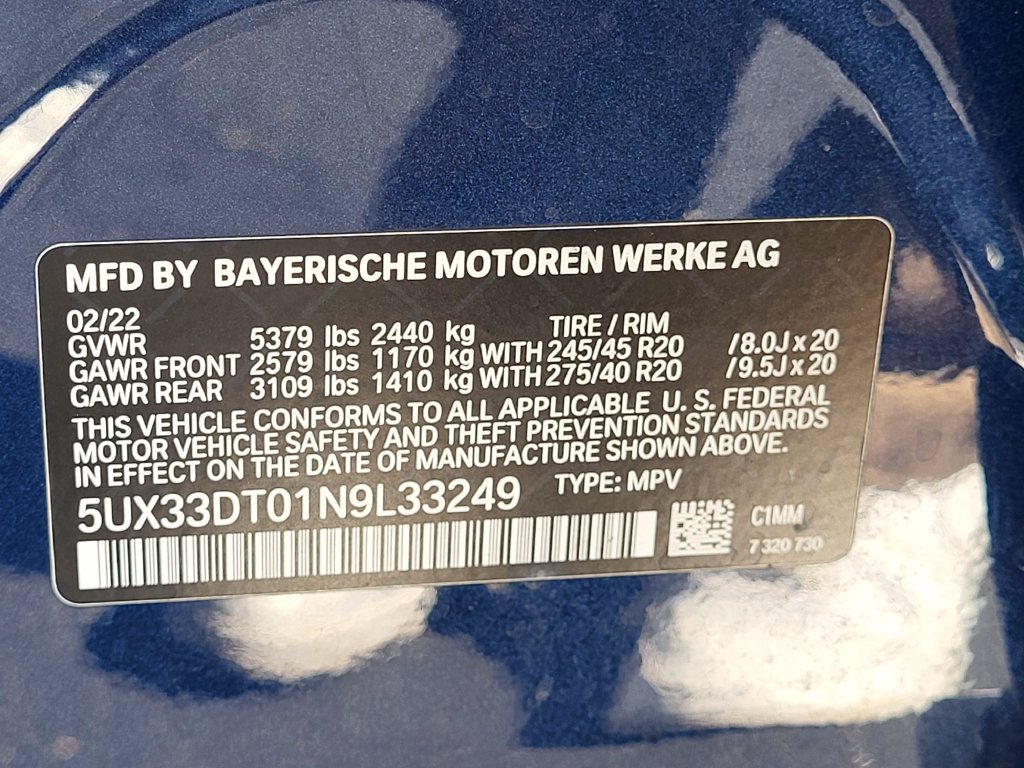 Used 2022 BMW X4 xDrive30i w/ Premium Package 2 AWD/4WD image 15
