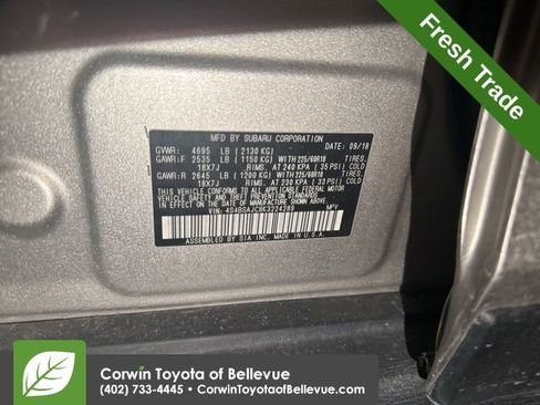 Used 2019 Subaru Outback 2.5i Limited image 8