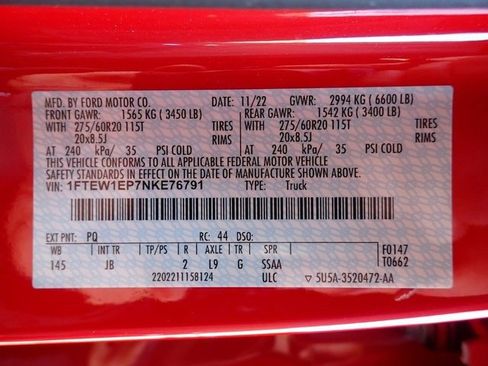 Certified 2022 Ford F150 XL w/ STX Appearance Package image 13