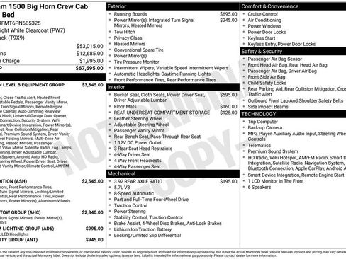 Used 2023 RAM 1500 Big Horn AWD/4WD image 2