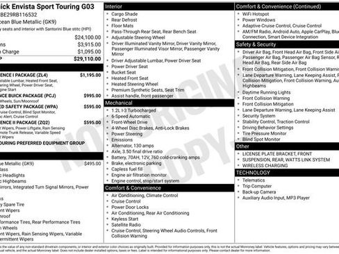 Used 2024 Buick Envista Sport Touring w/ Convenience I Package image 16