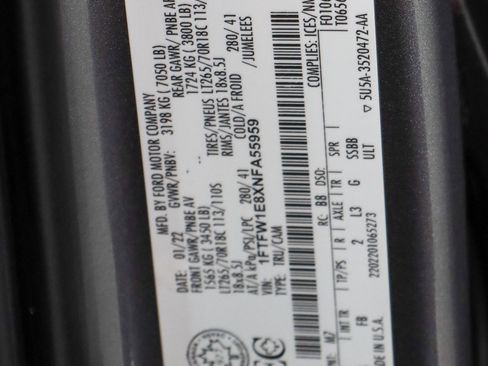 Used 2022 Ford F150 XLT w/ Equipment Group 302A High image 33