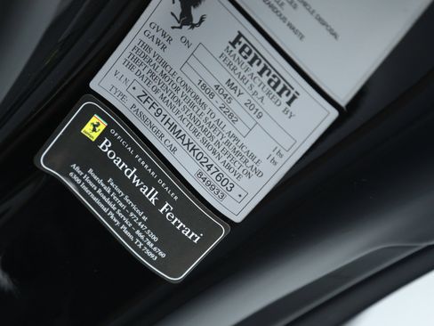 Certified 2019 Ferrari 488 Pista Spider image 44