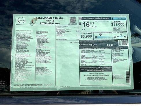 New 2026 Nissan Armada PRO-4X image 13