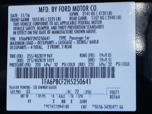 Used 2017 Ford Mustang GT Premium RWD image 49