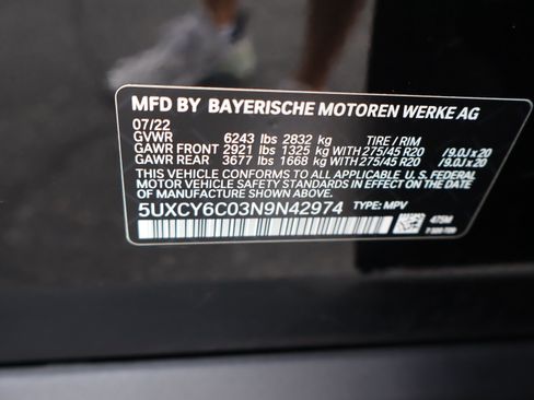 Used 2022 BMW X6 xDrive40i w/ Premium Package AWD/4WD image 43