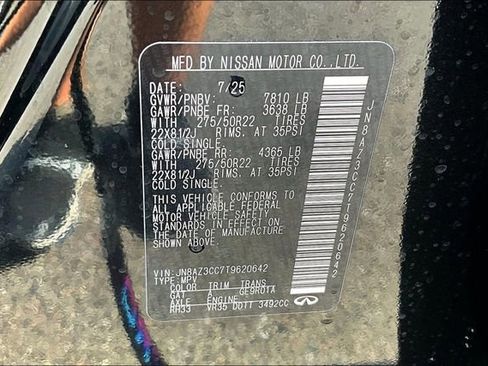 New 2026 INFINITI QX80 Autograph image 36