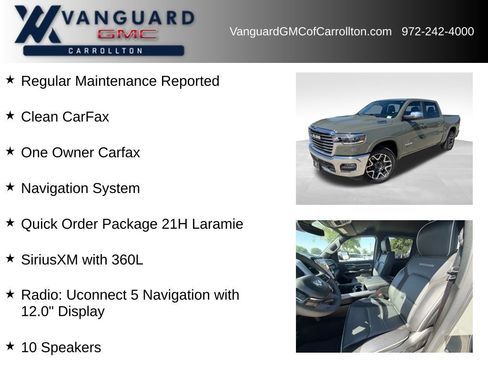 Used 2026 RAM 1500 Laramie AWD/4WD image 6