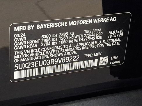 Certified 2024 BMW X5 xDrive40i w/ Premium Package AWD/4WD image 27