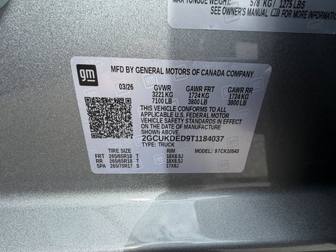 New 2026 Chevrolet Silverado 1500 LT w/ Convenience Package II AWD/4WD image 28