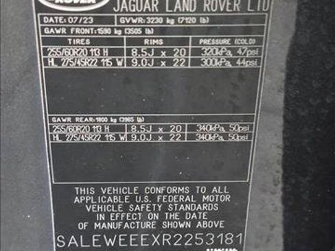 Used 2024 Land Rover Defender 110 Carpathian Edition AWD/4WD image 22