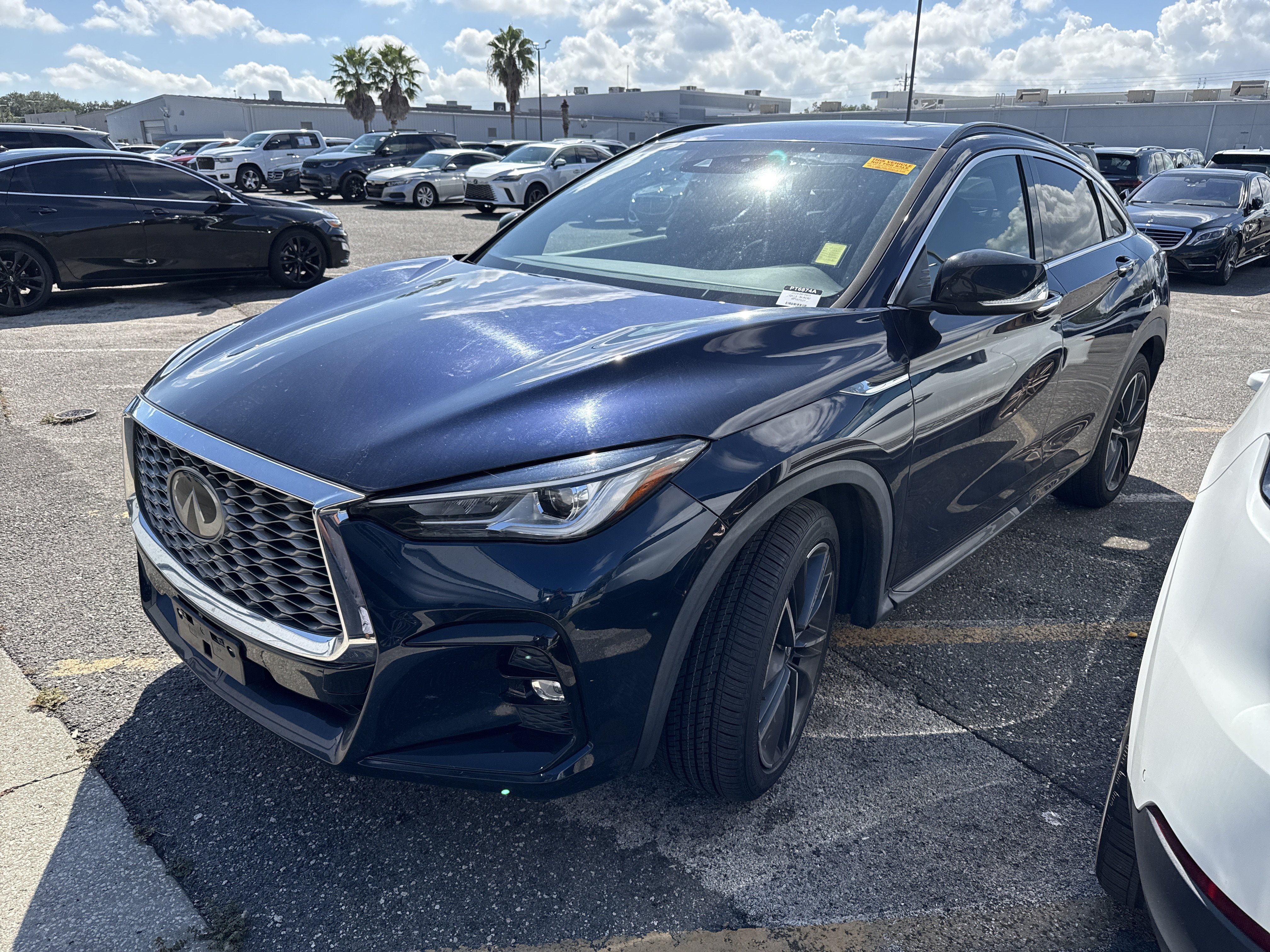Used 2024 INFINITI QX55 Luxe AWD/4WD image 1