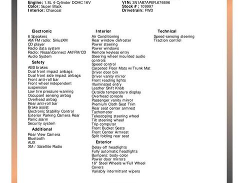 Used 2015 Nissan Sentra SV image 29