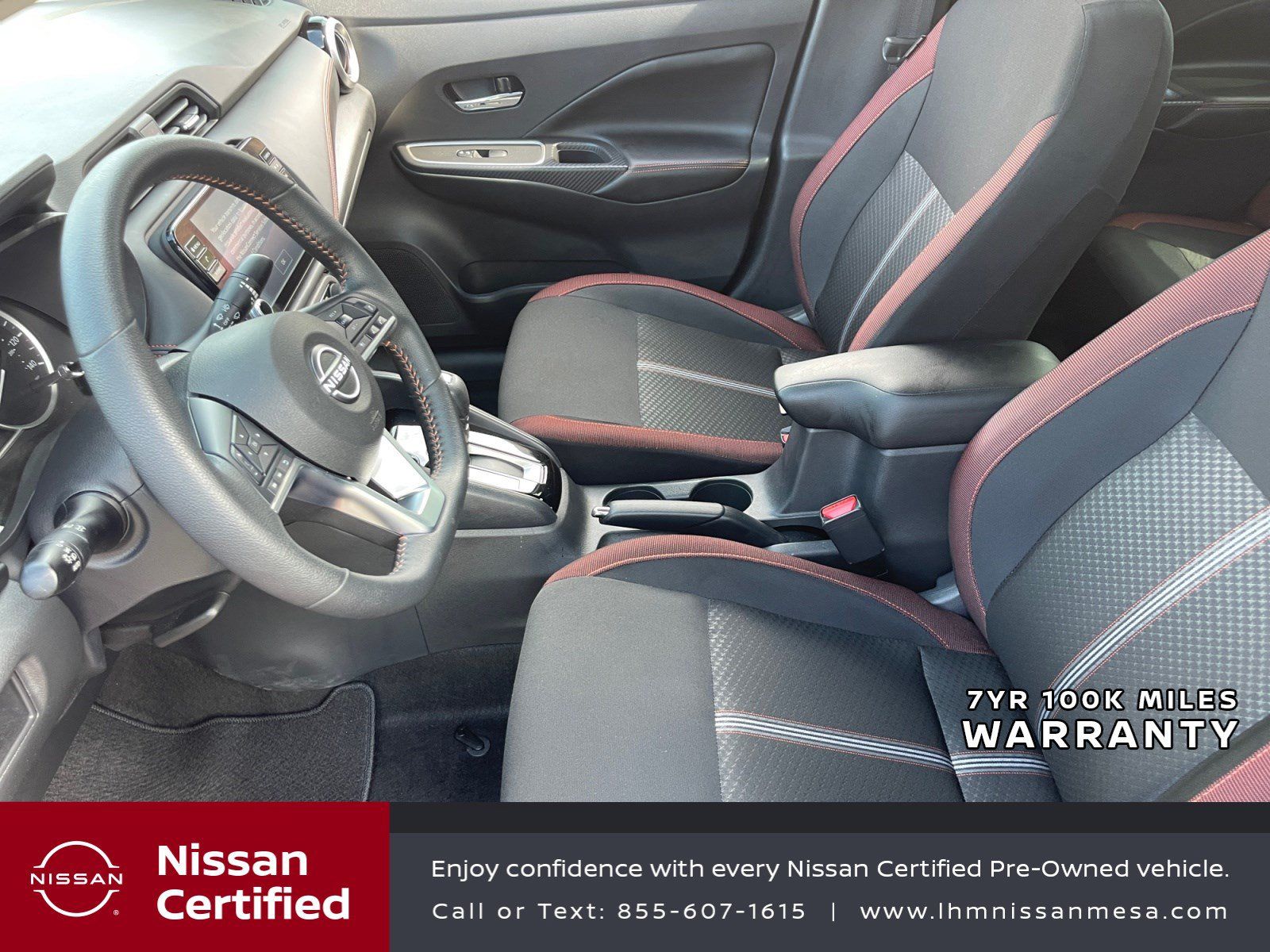 Certified 2025 Nissan Versa SR w/ Trunk Package FWD image 14