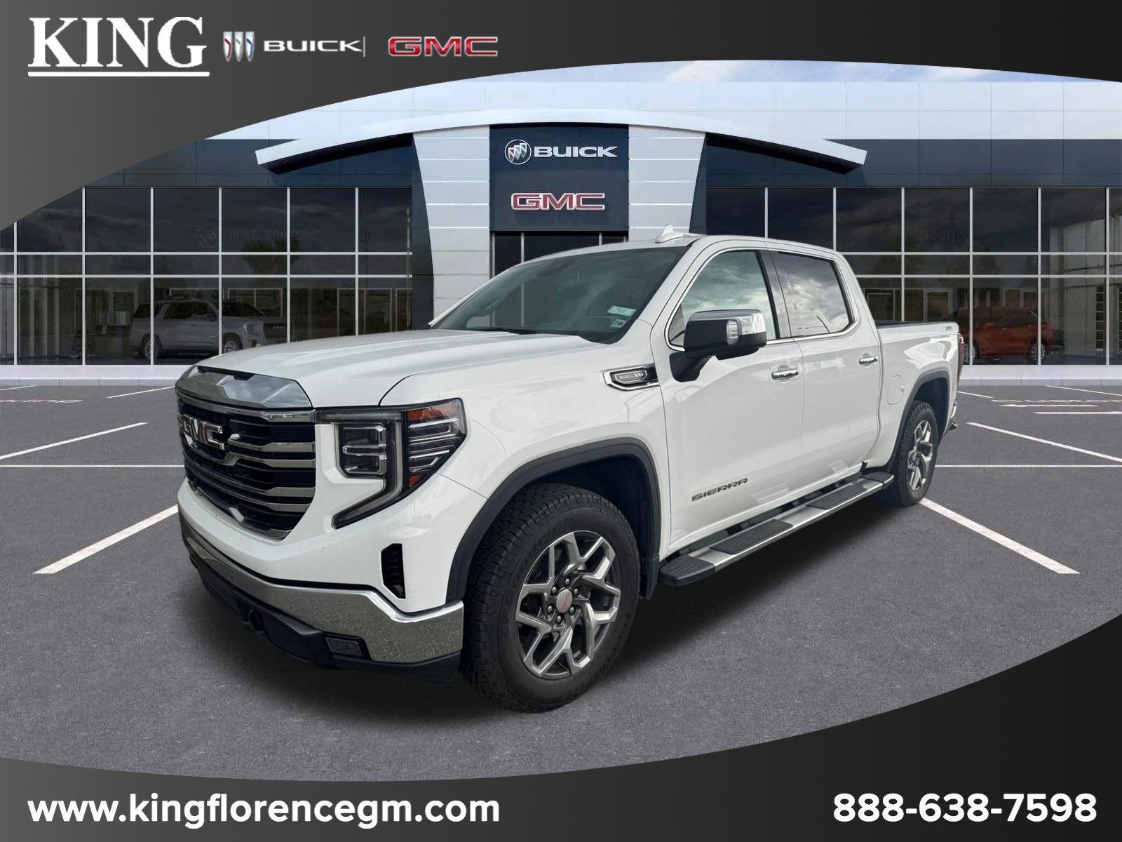 Certified 2023 GMC Sierra 1500 SLT w/ SLT Premium Package AWD/4WD image 1