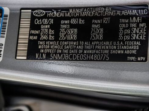 Used 2025 Hyundai Tucson SEL AWD/4WD image 40