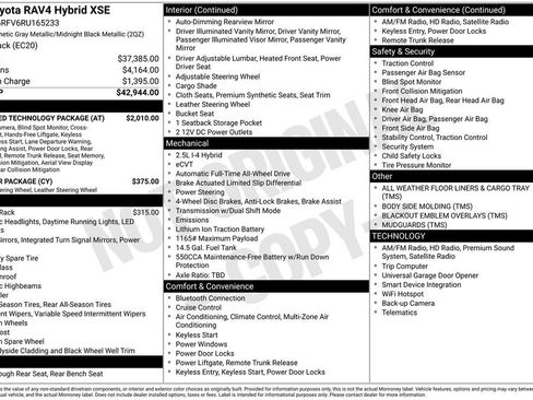 Used 2024 Toyota RAV4 XSE w/ Advanced Technology Package image 60