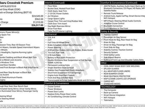 Used 2020 Subaru Crosstrek 2.0i Premium image 9