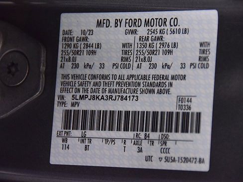 Used 2024 Lincoln Nautilus Reserve image 14