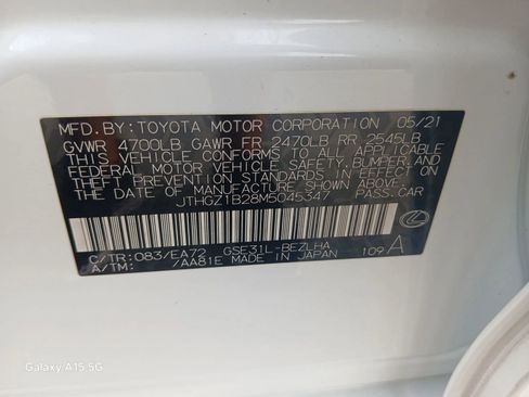 Used 2021 Lexus IS 350 F Sport w/ Accessory Package 2 image 10