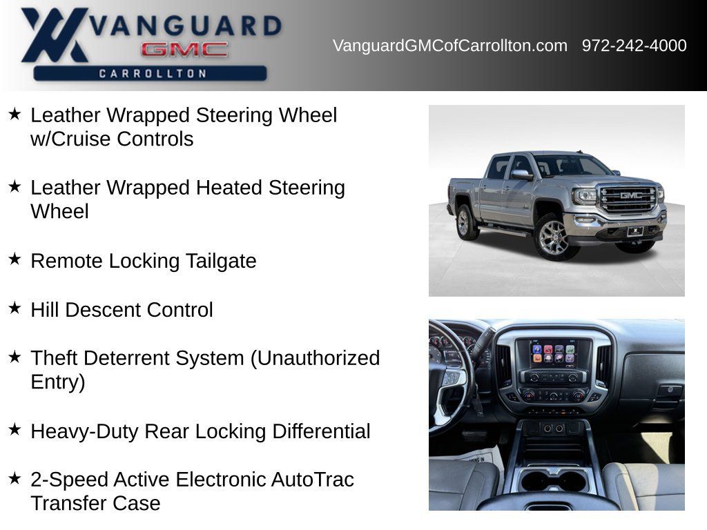 Used 2018 GMC Sierra 1500 SLT w/ Texas SLT Premium Package AWD/4WD image 18