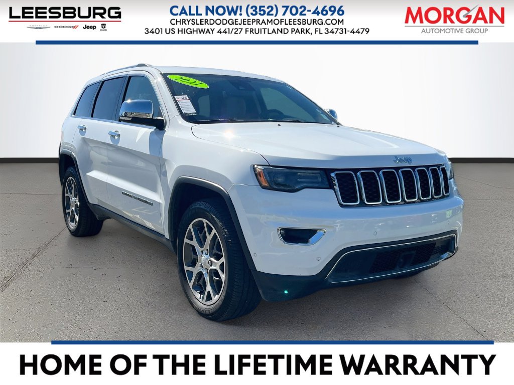 Certified 2021 Jeep Grand Cherokee Limited w/ Luxury Group II AWD/4WD image 1