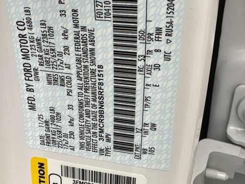 New 2025 Ford Bronco Sport Big Bend w/ Convenience Package image 15