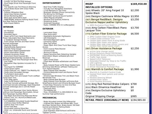 Used 2019 Mercedes-Benz S 63 AMG 4MATIC Coupe w/ Carbon Fiber Exterior Package image 2