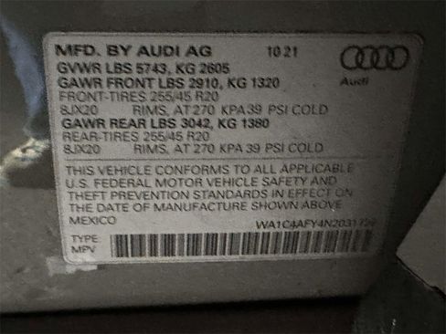 Used 2022 Audi SQ5 Prestige w/ Prestige Package image 36