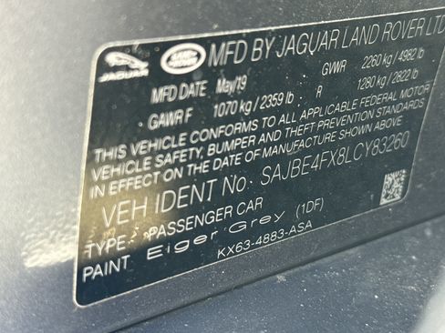 Used 2020 Jaguar XF Prestige image 35