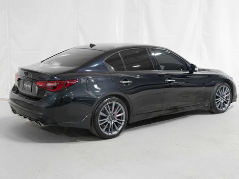 Used 2023 INFINITI Q50 Red Sport 400 w/ Black Opal Edition RWD image 6