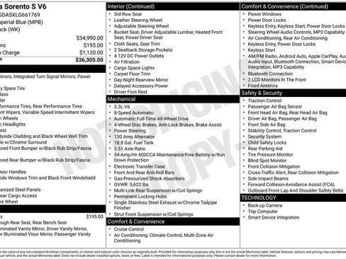 Used 2020 Kia Sorento S image 39