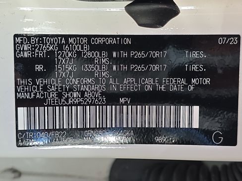 Used 2023 Toyota 4Runner SR5 RWD image 34