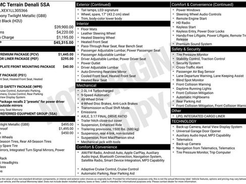 Used 2020 GMC Terrain Denali w/ Denali Premium Package image 5